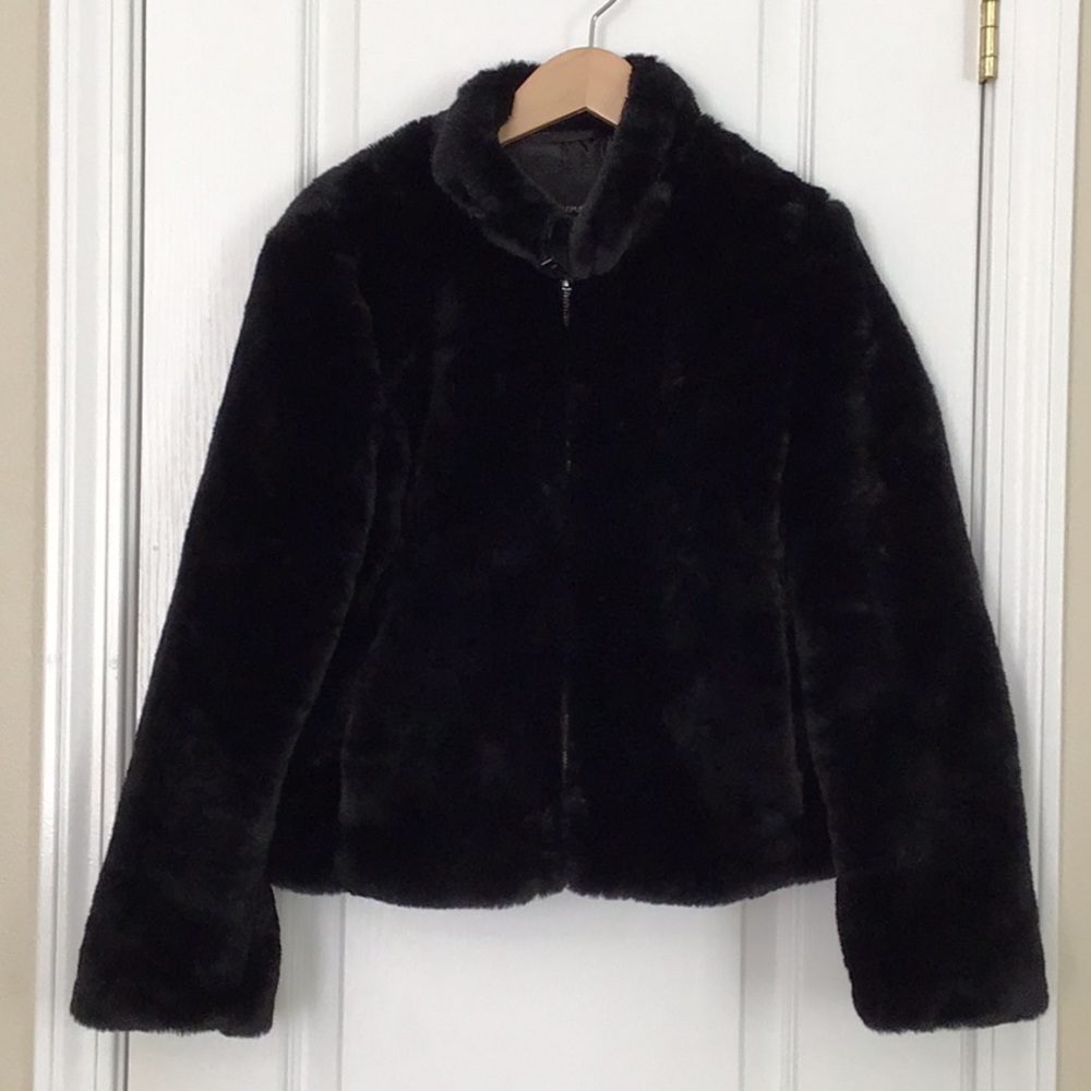 Banana Republic Faux Fur Jacket